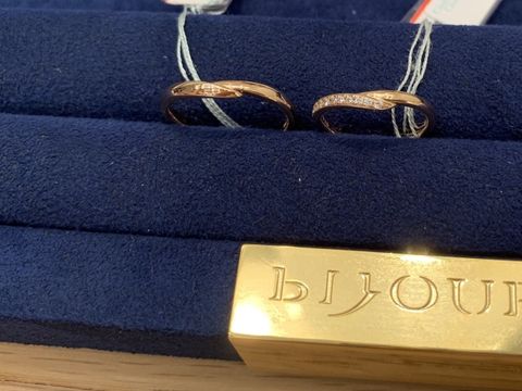【BIJOUPIKO(ビジュピコ)の口コミ】 デザインも決めずに来店してしまいましたが、お気に入りの指輪を見つける…