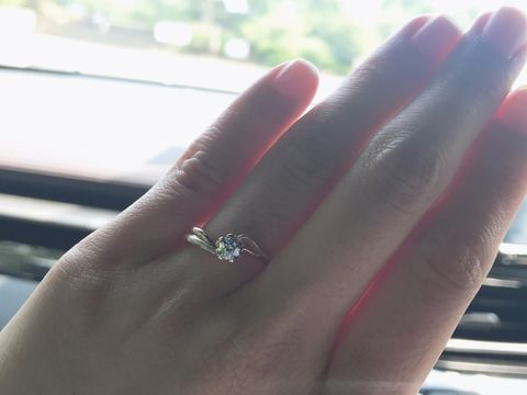 【杢目金屋(もくめがねや)の口コミ】 全て旦那が決めてサプライズで頂きました。旦那にどうしてこれにしたのか…