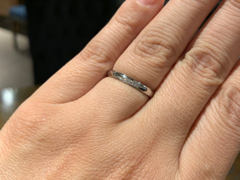 【TANZO.(鍛造指輪)の口コミ】 デザインを自分で考えられるのが、とても楽しい。デザインはオリジナルで…