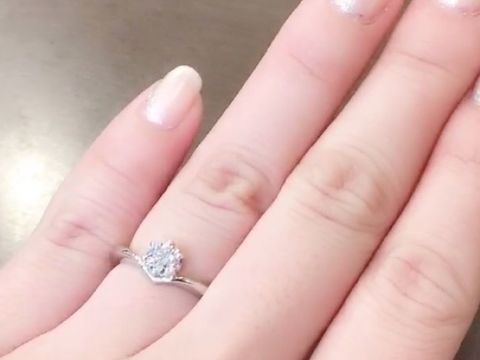 【Smith(工房スミス)の口コミ】 結婚指輪とセットで申し込みました。また、指が太いので、セミオーダーの…