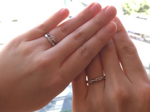 【エクセルコダイヤモンド(EXELCO DIAMOND)の口コミ】 決め手となったのはダイヤモンドのきらめきが強かったこと、あまり見たこ…