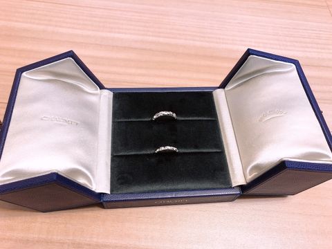 【ショーメ(CHAUMET)の口コミ】 当初結婚指輪は家事なども考えダイヤなしを考えていました。しかしあちこ…