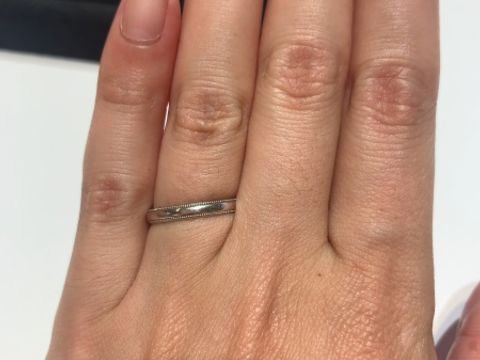 【BRILLIANCE+(ブリリアンスプラス)の口コミ】 とにかく付け心地が素晴らしいです。指輪の形はスクエアタイプですが全く…