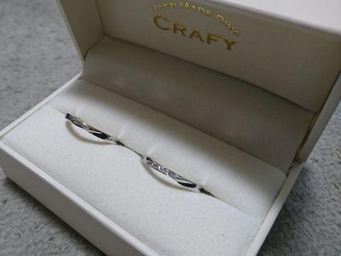 【CRAFY(クラフィ)の口コミ】 ひねりのあるデザインかくびれのあるデザインを希望していました。お店の…