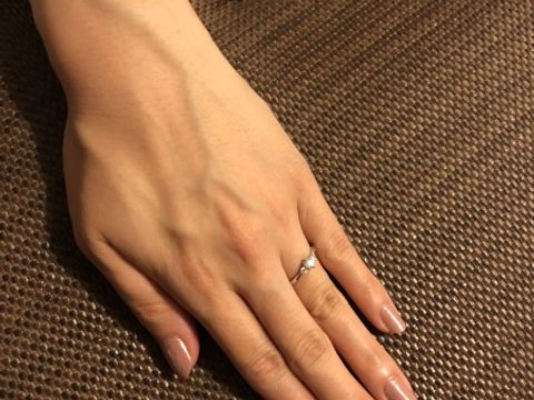 【アイプリモ(I-PRIMO)の口コミ】 指輪のデザイン、指輪の意味、ダイヤモンドの輝きこだわっていて、実際に…
