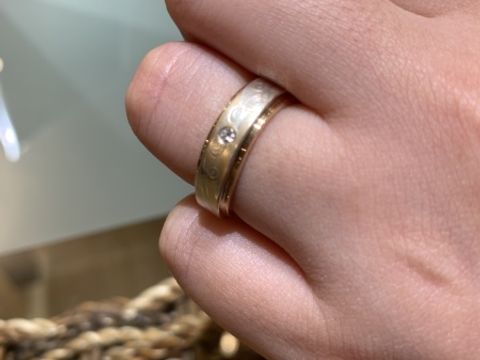 【杢目金屋(もくめがねや)の口コミ】 木目の指輪を探しており、杢目金屋さんを訪問しました、指輪の素材からフ…