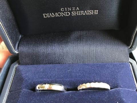 【銀座ダイヤモンドシライシの口コミ】 エタニティリングが欲しかったのでこのリングを選びました。ダイヤモンド…
