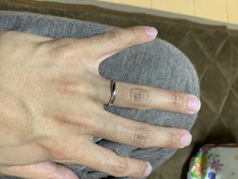 【銀座ダイヤモンドシライシの口コミ】 シンプルも良いけど、オシャレなリングにしたいな〜と思っていたところ、…