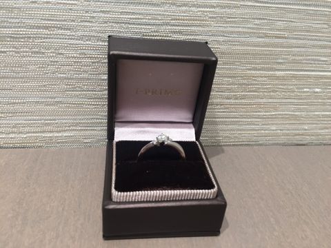 【アイプリモ(I-PRIMO)の口コミ】 シンプルで洗練なデザインという彼女の好みを先に聞いていて、店員さんに…