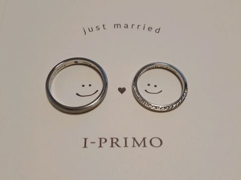 【アイプリモ(I-PRIMO)の口コミ】 繊細で上品だけど、上下付け替えることで指輪の印象が変わるところが素敵…