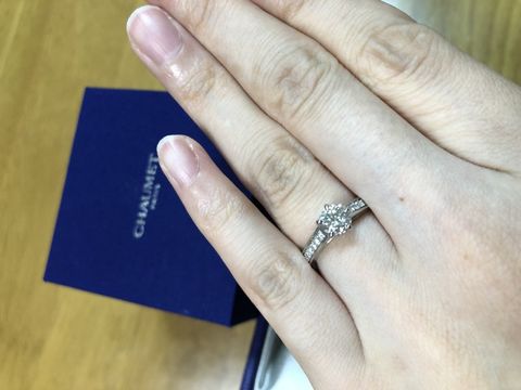 【ショーメ(CHAUMET)の口コミ】 デザインが上品で可憐、華やかさは持ち合わせているけど、華美過ぎないと…