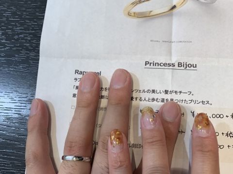 【Princess Bijou(プリンセス・ビジュー)の口コミ】 ディズニープリンセスのラプンツェルをイメージした指輪だそうで、ラプン…