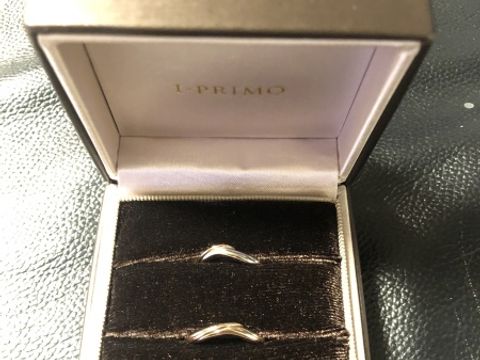 【アイプリモ(I-PRIMO)の口コミ】 バイカラーに出来るのゆるやかなS字の綺麗なデザインを選びました。２つの…