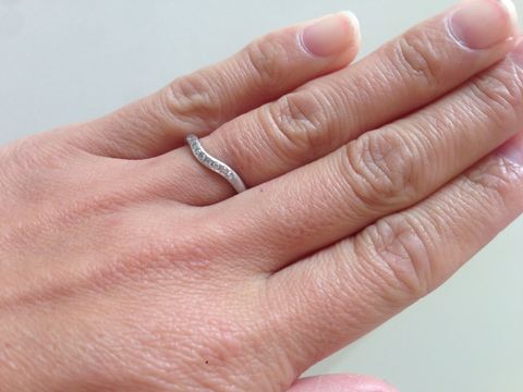 【ティファニー(Tiffany & Co.)の口コミ】 毎日身に付けるものなので、毎日見て嬉しい気持ちになれるものが良いなと…