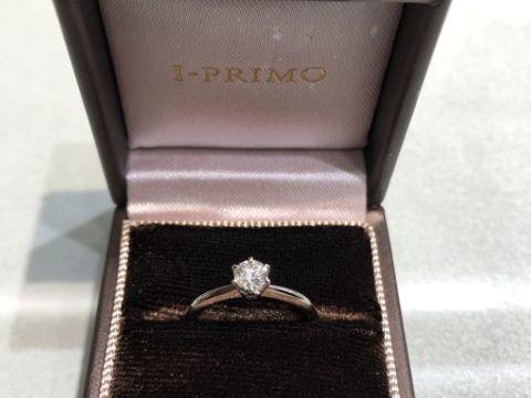 【アイプリモ(I-PRIMO)の口コミ】 どんな指輪にしようか全く決めていなかったのですが、店員さんが丁寧に説…