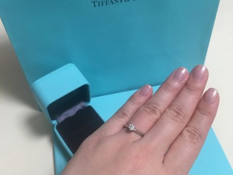 【ティファニー(Tiffany & Co.)の口コミ】 婚約指輪といえば、誰もが思い浮かべる王道の形が、私の求めているものと…