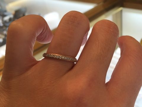 【Ponte Vecchio(ポンテヴェキオ)の口コミ】 ゴールドとプラチナの組み合わせが予想外に可愛い！プラチナのみで今まで…