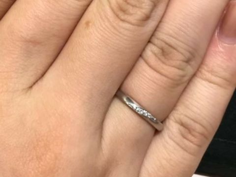 【WAKO BRIDALの口コミ】 デザインがとても気に入りました！ケースに一つずつ見やすく並んでおり、…