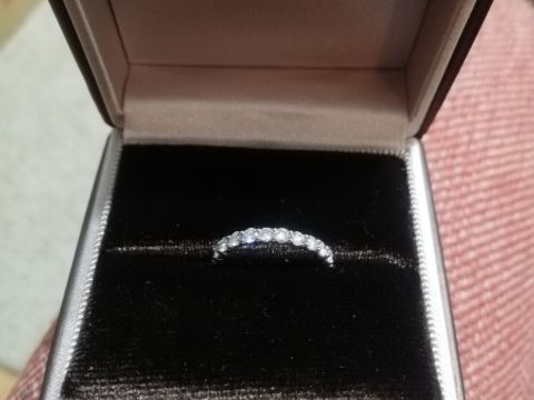 【アイプリモ(I-PRIMO)の口コミ】 フルエタニティでずっと探していました。様々なブランドを見て熟考しまし…