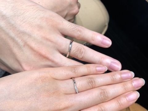 【ラザール ダイヤモンド(LAZARE DIAMOND)の口コミ】 ニューヨークにあるオーチャードビーチをイメージしたマリッジリング。さ…