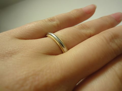 【ティファニー(Tiffany & Co.)の口コミ】 婚約指輪がティファニーのものだったので、結婚指輪もティファニーで買う…