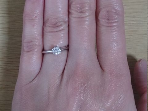 【ティファニー(Tiffany & Co.)の口コミ】 婚約指輪のイメージがティファニーだったので、ブランドは迷うことなく決…