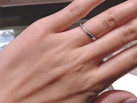 【アイプリモ(I-PRIMO)の口コミ】 プラチナの輝き、ダイアの輝き、リングを見る角度やよって、また違った雰…