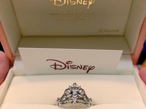 【ケイウノ ブライダル(K.UNO BRIDAL)の口コミ】 大好きなディズニーの指輪が欲しい!あとは現物を見てから決めよう!という…