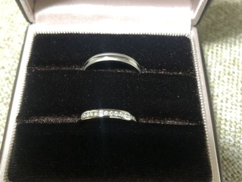 【アイプリモ(I-PRIMO)の口コミ】 私はエンゲージリングとセットで使えるものを探していたし、お互いに好き…