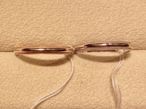 【ギンザタナカブライダル(GINZA TANAKA BRIDAL)の口コミ】 婚約指輪と重ね付けをしたく、ある程度細めの幅で地金はゴールドかプラチ…