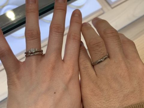 【BIJOUPIKO(ビジュピコ)の口コミ】 シンプルなもので探していましたが、たくさん種類の中から要望に沿って店…