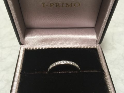 【アイプリモ(I-PRIMO)の口コミ】 いつも着けていたかったので、ハーフエタニティで探していました。
ブリジ…