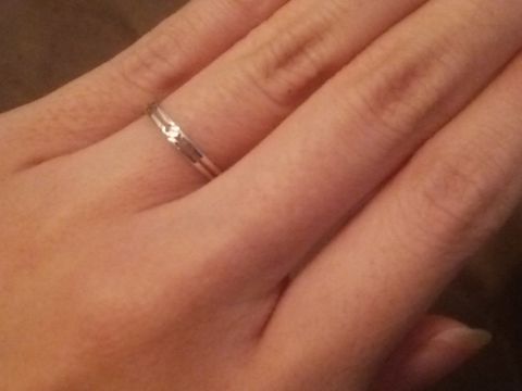 【グッチ(GUCCI)の口コミ】 一般的な何もデザインのない結婚指輪では少し寂しいなと思っていました。…