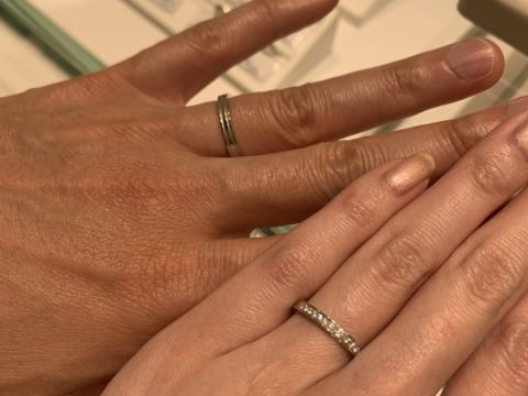 【festaria bijou SOPHIA(フェスタリア ビジュソフィア)の口コミ】 星をテーマにしたブランドなだけあって、ダイヤモンドをルーペで見ると星…