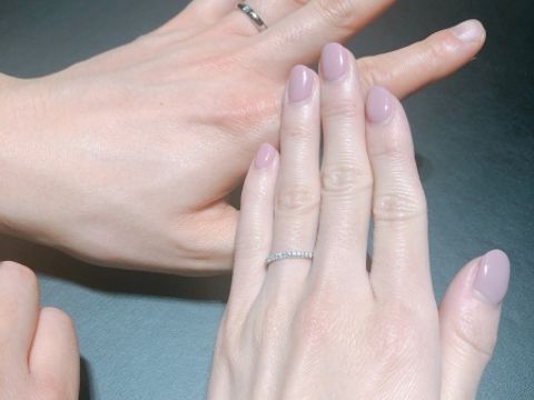 【ハリー・ウィンストン(Harry Winston)の口コミ】 飽きがこないシンプルなデザインかつハーフエタニティーの指輪だったこと…