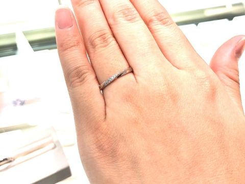 【festaria bijou SOPHIA(フェスタリア ビジュソフィア)の口コミ】 シンプルなデザインからキラキラした指輪まで様々なデザインのものがあり…