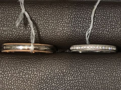 【アイプリモ(I-PRIMO)の口コミ】 ハーフエタニティで、多くの石が施されていて華やかなデザインでした。私…