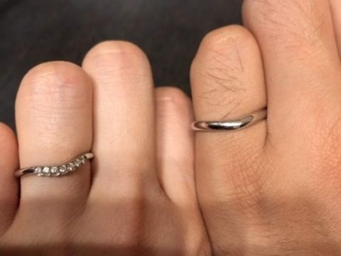 【ケイウノ ブライダル(K.UNO BRIDAL)の口コミ】 気に入ったお店の商品をオーダーメイドのベースとしデザインを依頼したた…