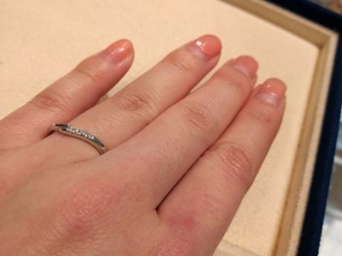 【ヴァンドーム青山(VENDOME AOYAMA)の口コミ】 ストレートタイプしか試着してなかったので、ウェーブタイプはどうかなと…