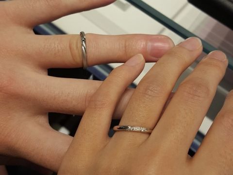 【エクセルコダイヤモンド(EXELCO DIAMOND)の口コミ】 初めはダイヤモンドシライシ ブランドの購入を考えていましたが、店頭で試…