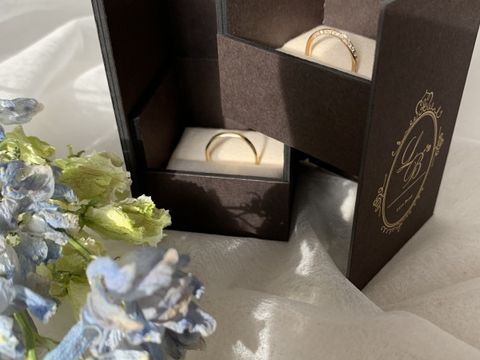 【Love Bond(ラブボンド)の口コミ】 指輪のタイプを、ストレートかウェーブで悩んだけど
選んだ指輪はダイヤが…