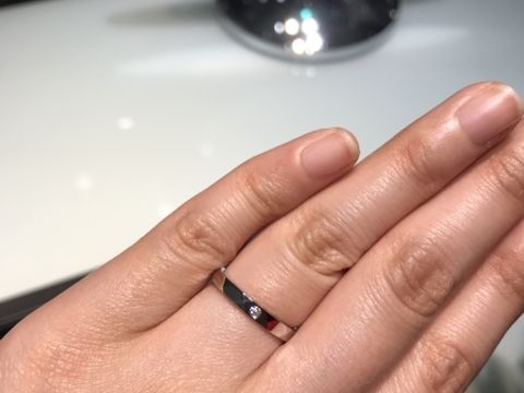 【ラザール ダイヤモンド(LAZARE DIAMOND)の口コミ】 シンプルなものがいいけど人と被りたくない、という私たちの希望にしっく…