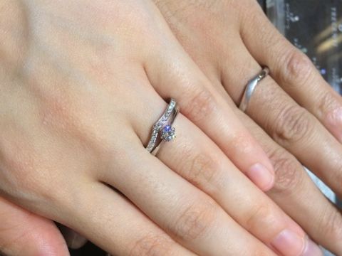 【TRECENTI(トレセンテ)の口コミ】 完全に一目惚れでした。あらかじめインターネットの画像を見て何個か候補…