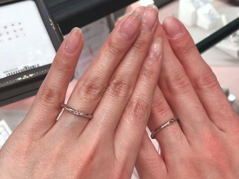 【Ginza Rim(銀座リム)の口コミ】 ピンクダイヤモンドが入っている店舗は珍しく、奥さんが可愛いのが良かっ…