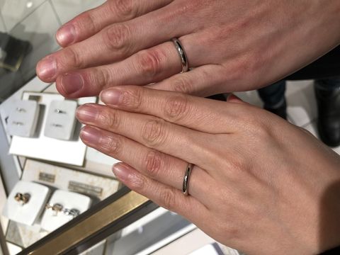 【ショーメ(CHAUMET)の口コミ】 どんな世代でも、シンプルなので飽きずに毎日ずーっとつけていられる指輪…