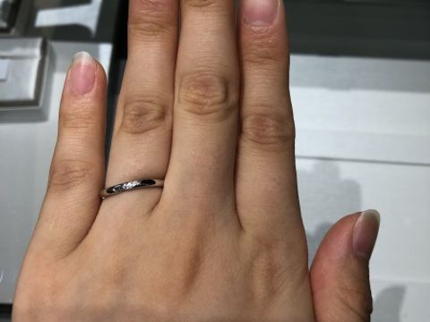 【アイプリモ(I-PRIMO)の口コミ】 指輪の作り方が、一般のものとは違い鍛造製法という作り方のため歪みにく…