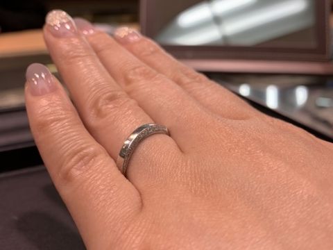 【カオキ　ダイヤモンド専門卸直営店の口コミ】 指輪ごとに名前が付けられていてこだわったデザインのリングが多いのが印…