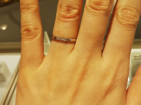 【festaria bijou SOPHIA(フェスタリア ビジュソフィア)の口コミ】 あまり太くないもの、かつ、派手すぎないものが希望でしたので、こちらの…