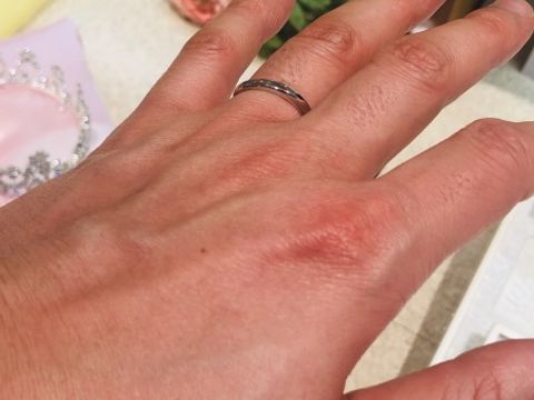 【アネリディギンザ(ANELLI DI GINZA)の口コミ】 シンプルのなかにも、工夫されたデザインのため、人と被らない指輪を探す…