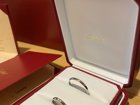 【カルティエ(Cartier)の口コミ】 昔から憧れのブランドで結婚指輪は、カルティエと決めていました。
ウエデ…